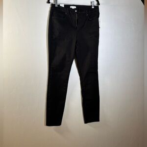 Good American Black Skinny Jeans Size 10